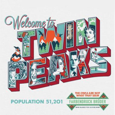 Футболка "Twin Peaks"